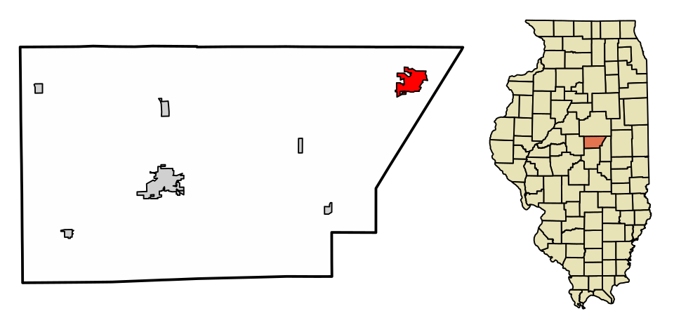 Locator map of Farmer