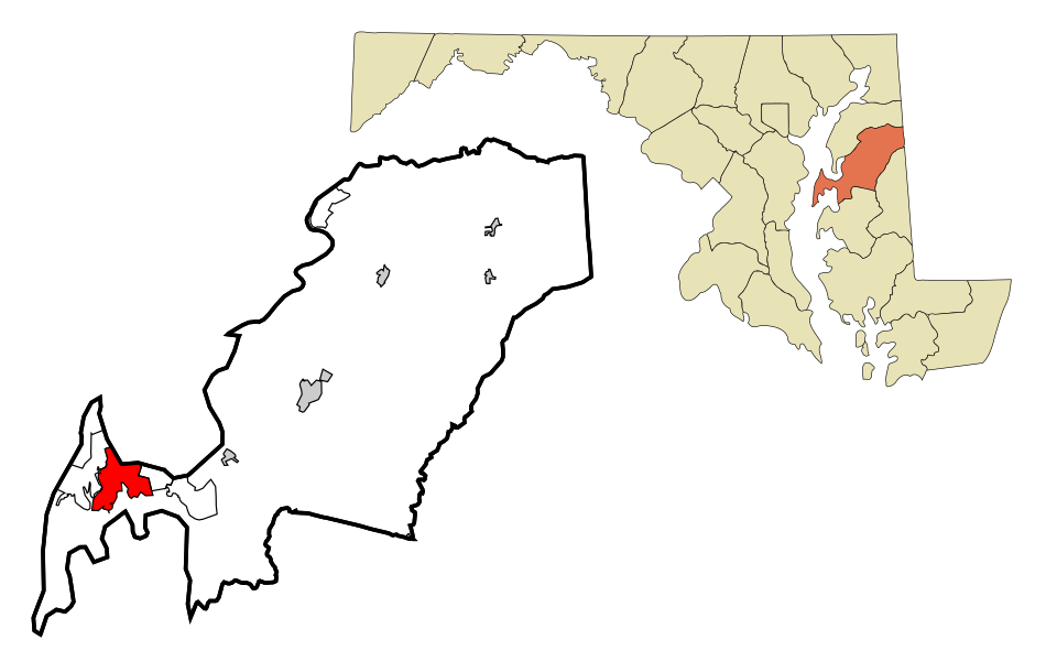 Map of Chester