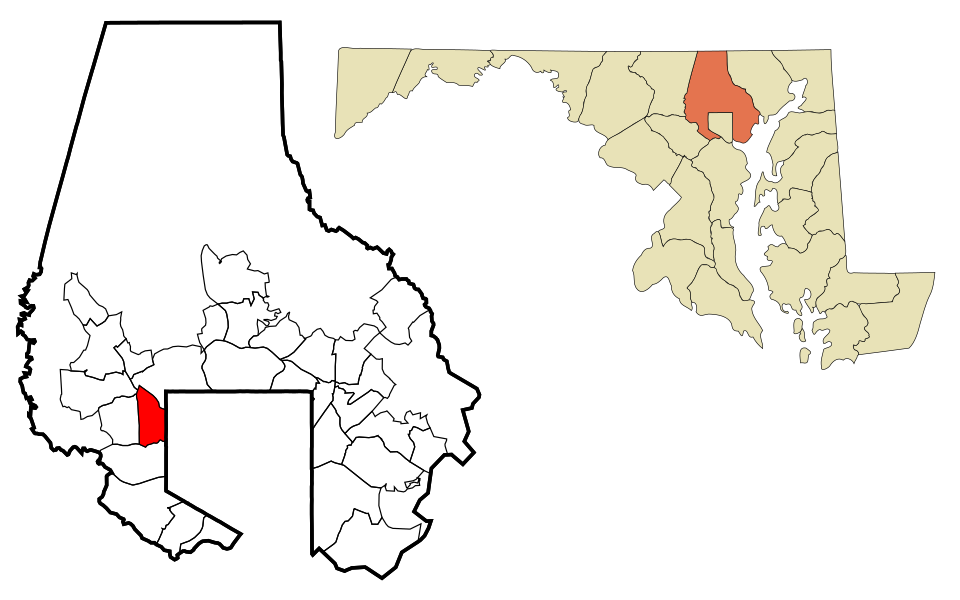 Locator map of Lochearn