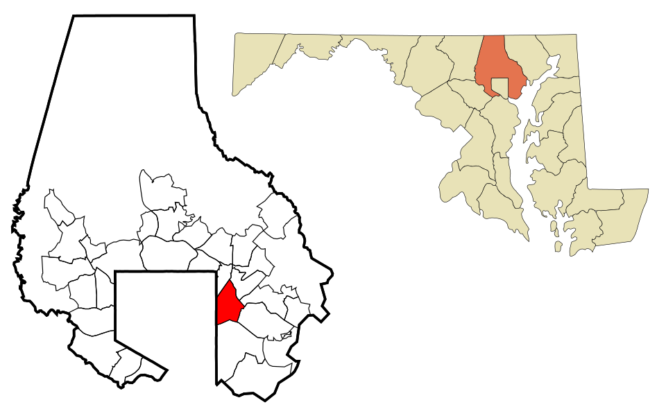 Map of Rosedale