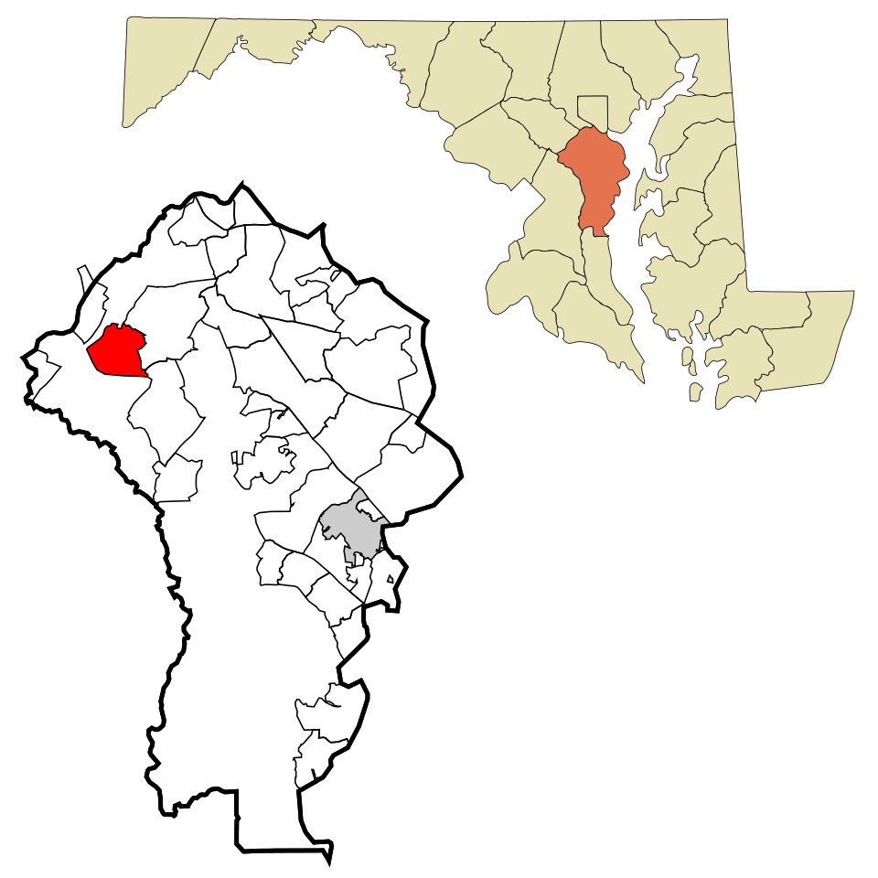 Map of Fort Meade