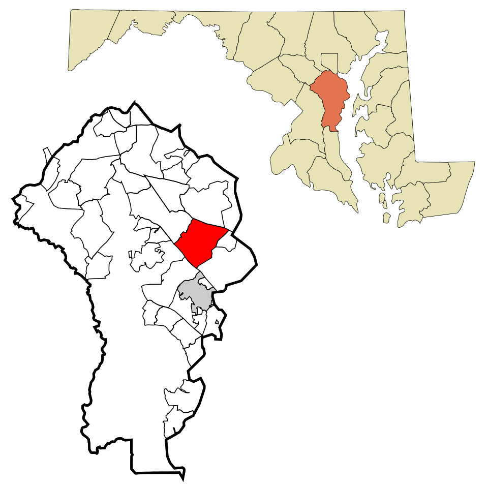Locator map of Arnold