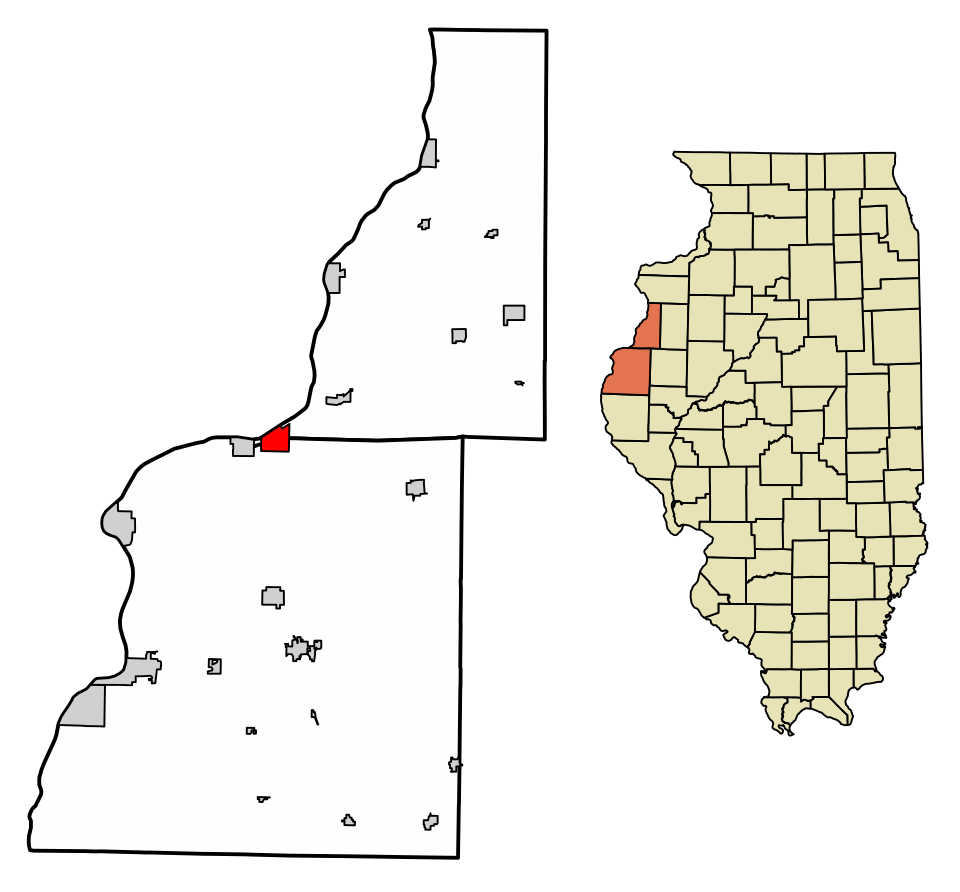 Locator map of Dallas