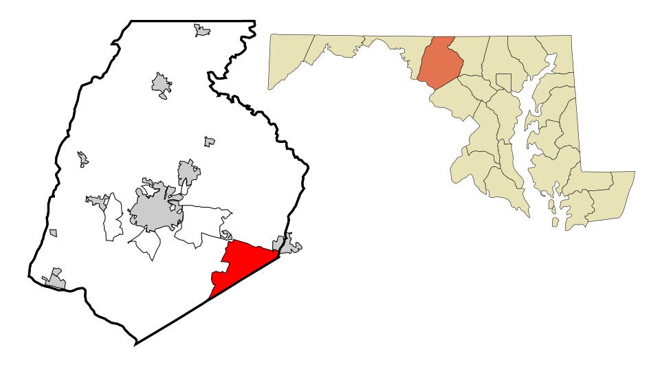 Map of Green Valley