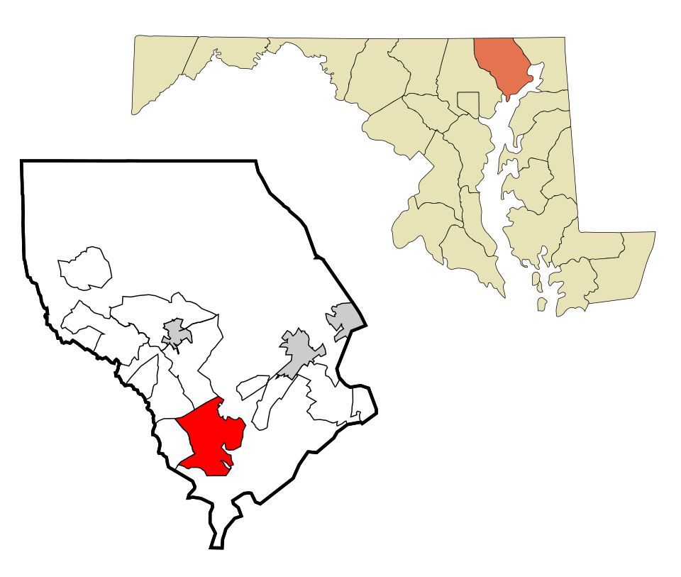 Map of Edgewood