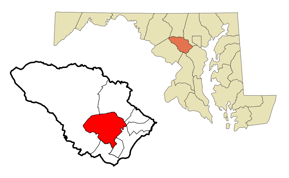 Locator map of Columbia