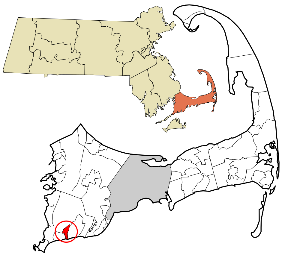Locator map of Teaticket