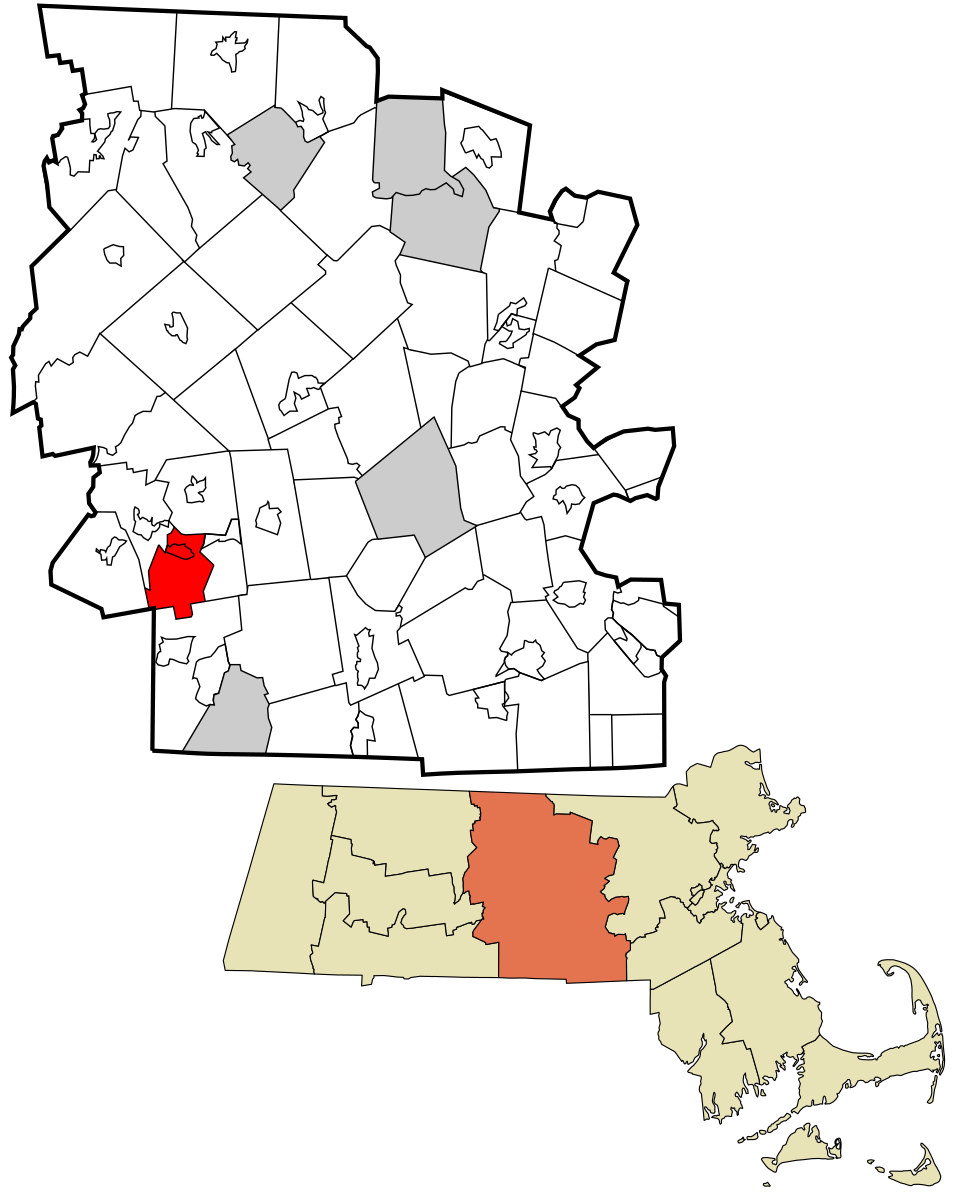 Locator map of Brookfield