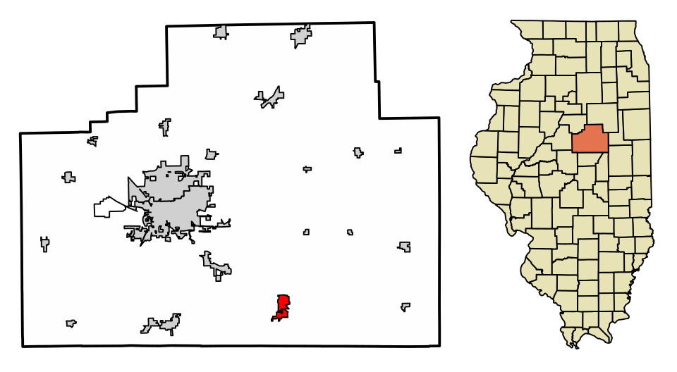 Map of Le Roy