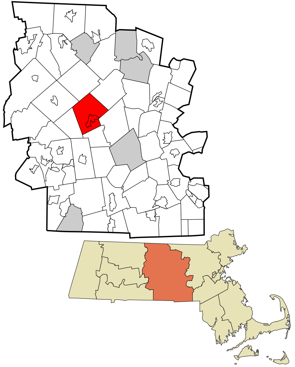 Locator map of Rutland