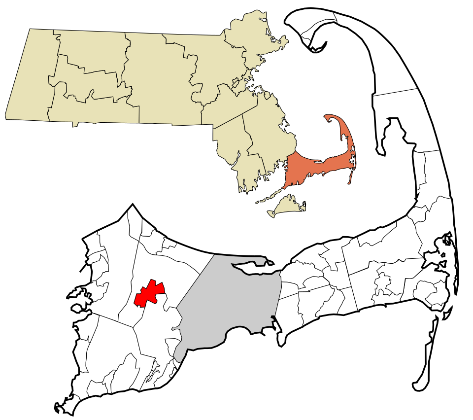 Locator map of Forestdale