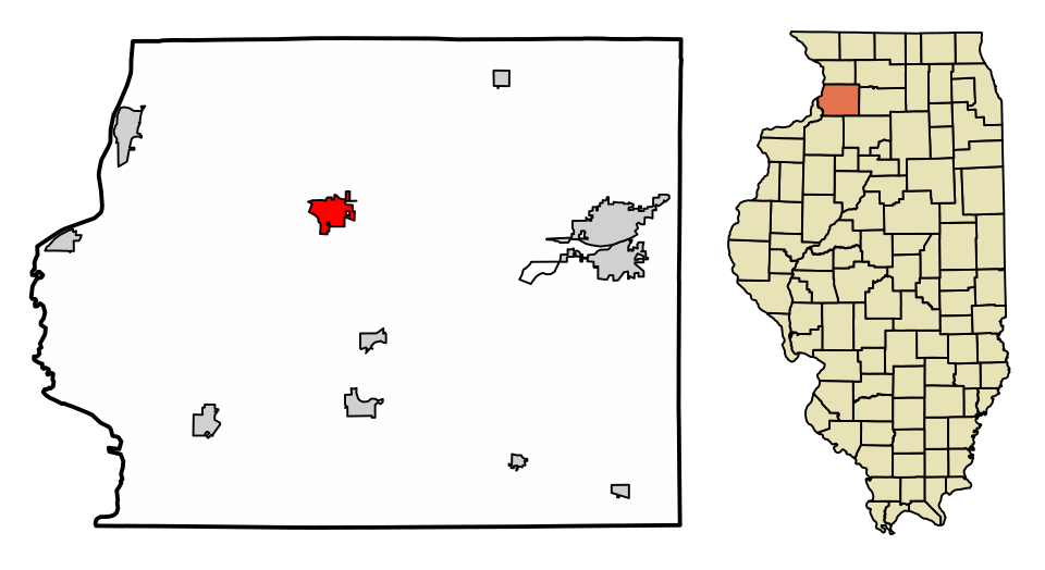 Locator map of Morrison
