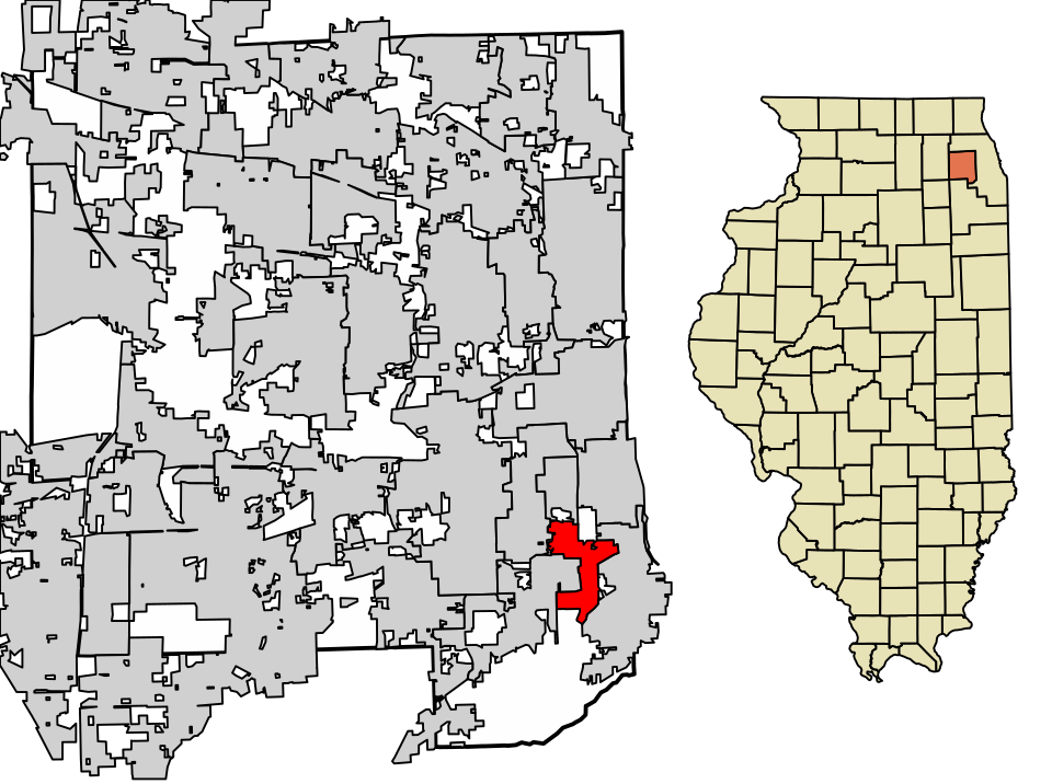 Map of Willowbrook