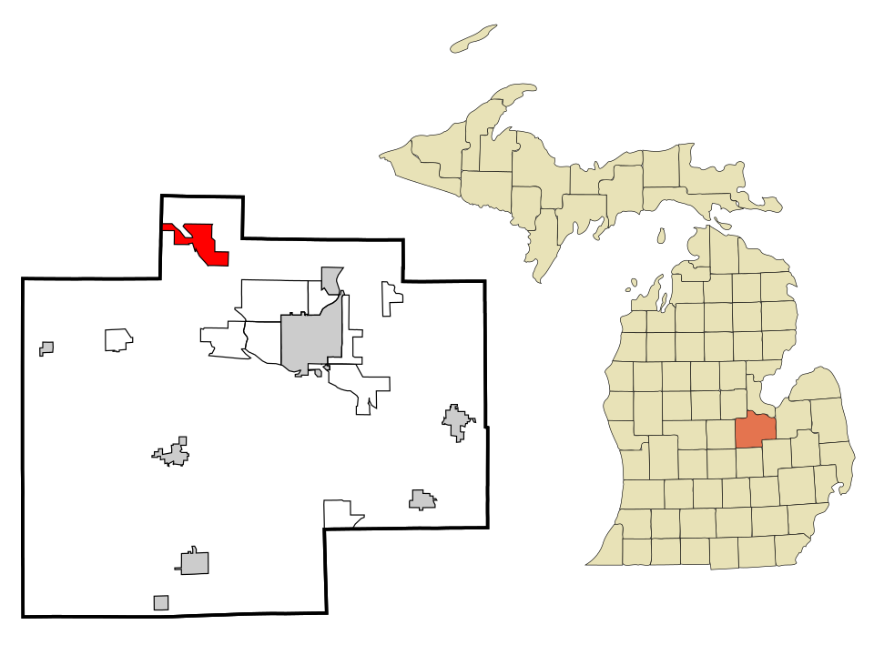 Locator map of Freeland