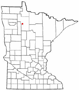 Locator map of Little Rock