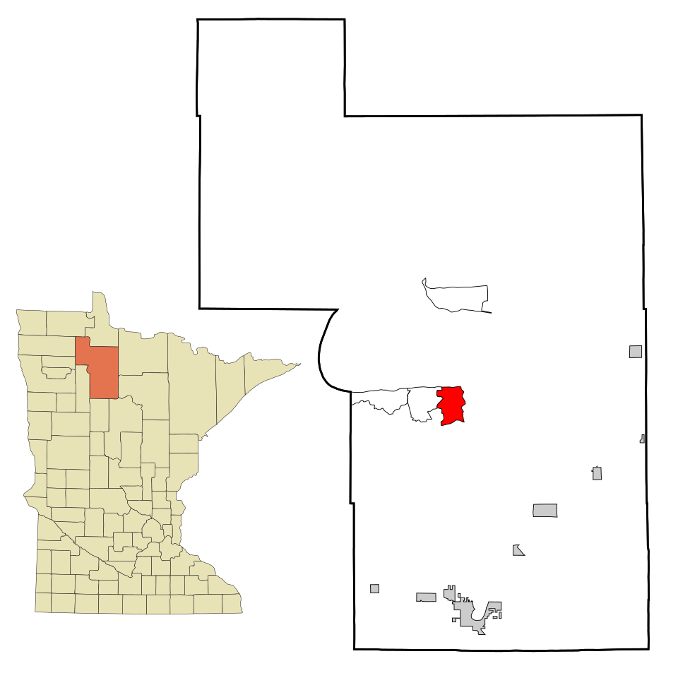 Locator map of Redby