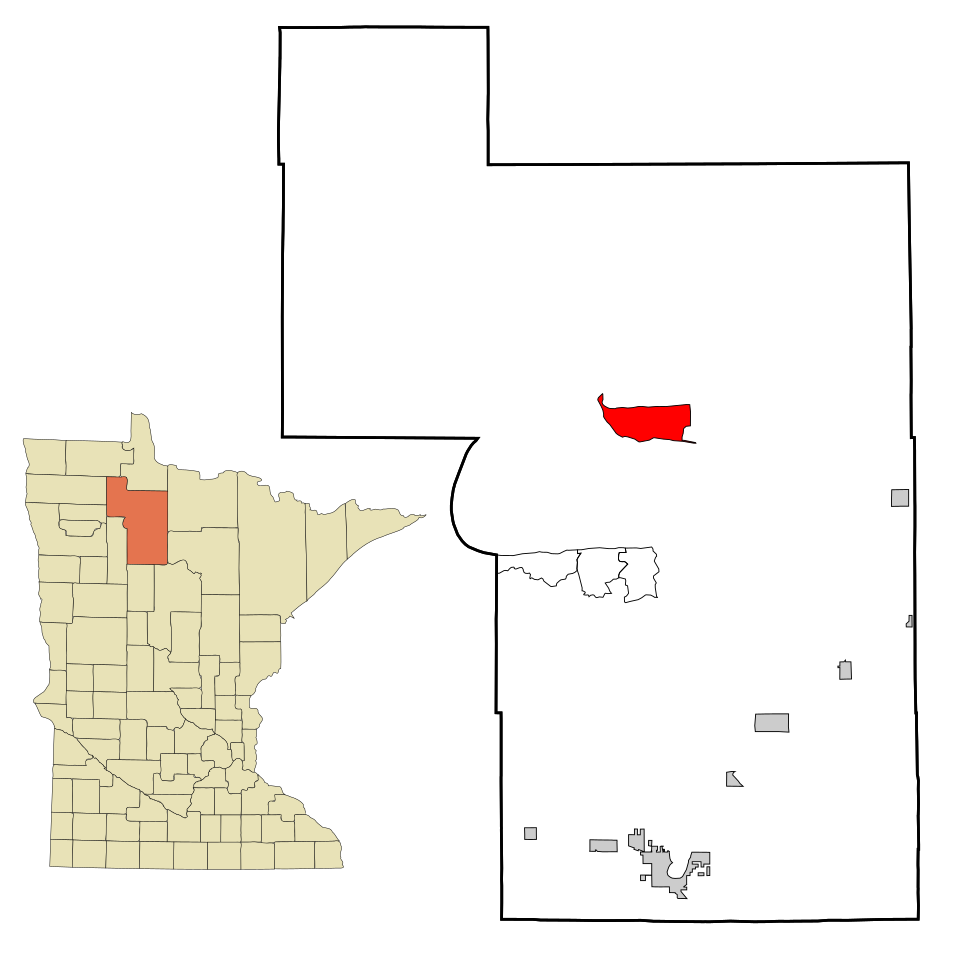 Locator map of Ponemah