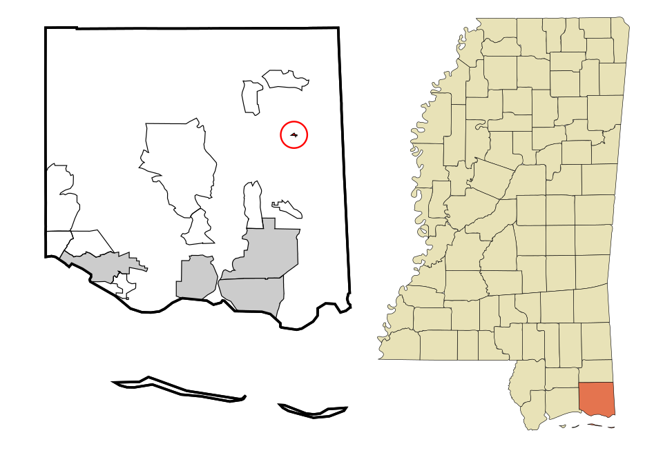 Locator map of Big Point