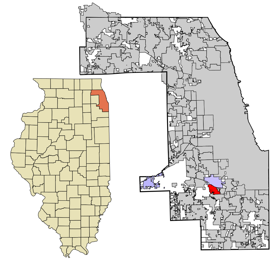 Map of Crestwood