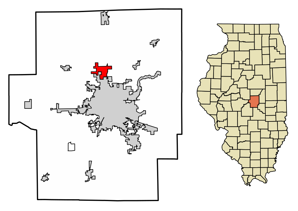 Map of Forsyth