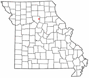 Locator map of Prairie Hill