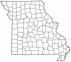 Locator map of Montier