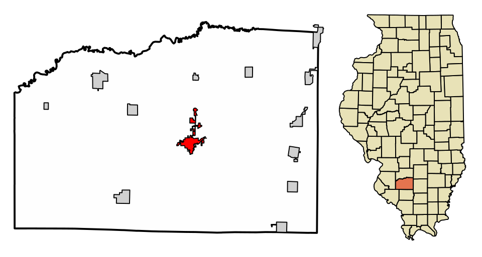 Map of Nashville