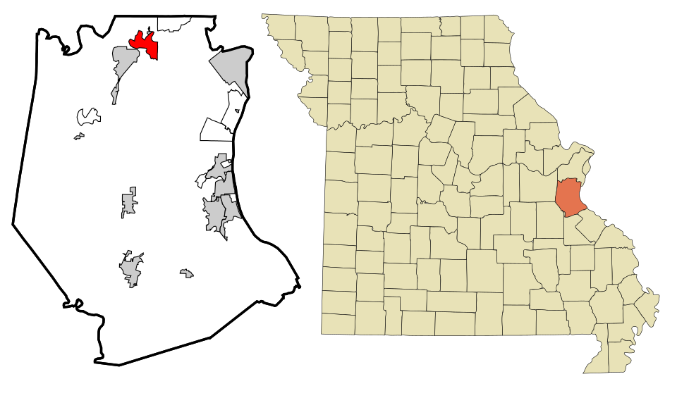 Map of High Ridge