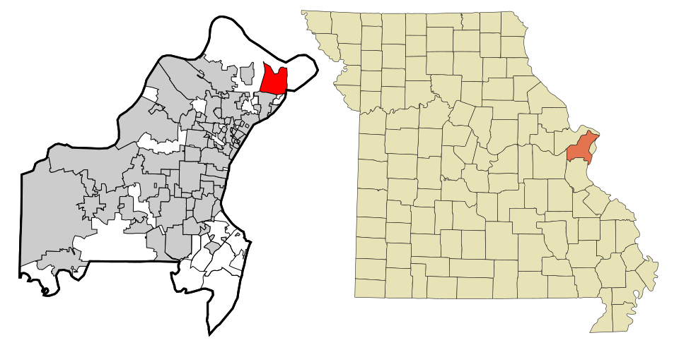 Locator map of Spanish Lake