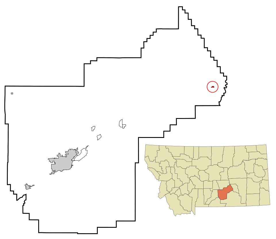 Locator map of Custer