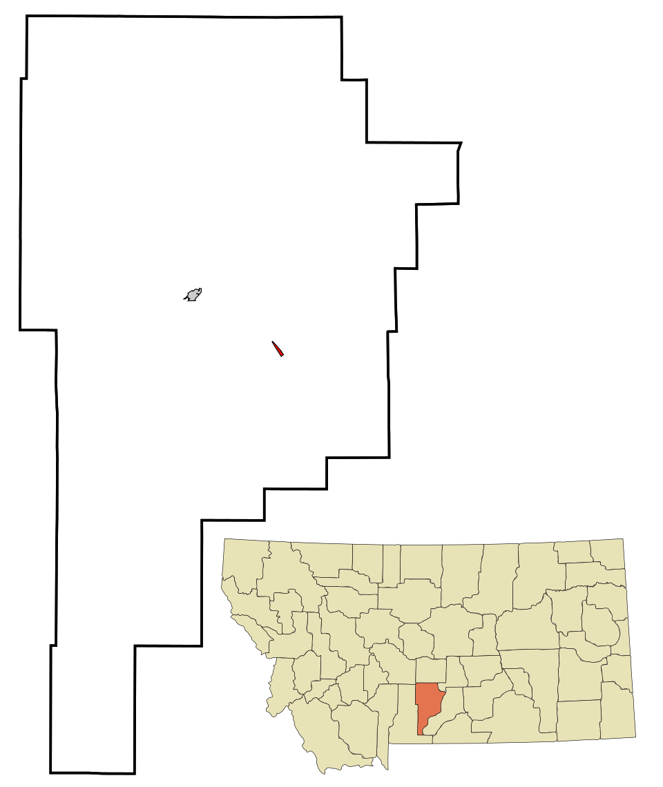 Locator map of Greycliff