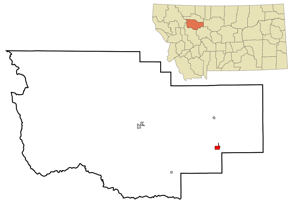 Locator map of Power