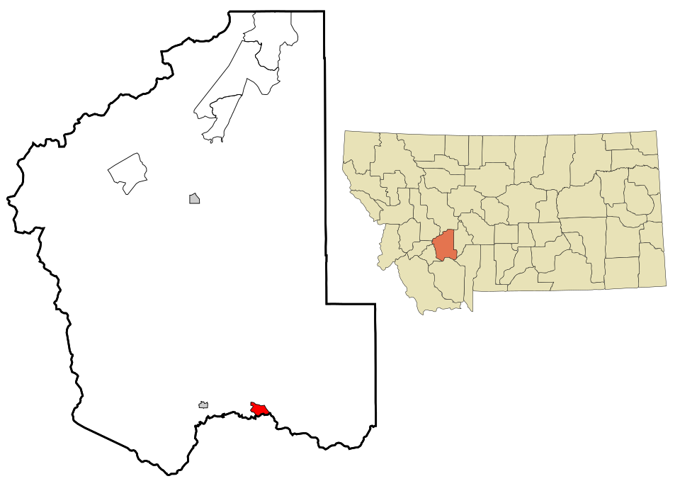 Locator map of Cardwell