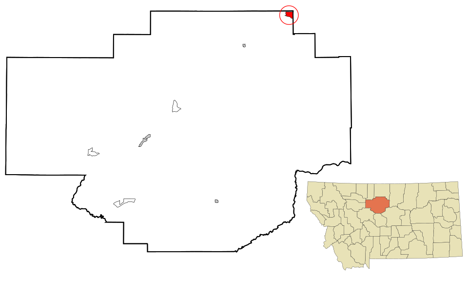 Locator map of Boneau