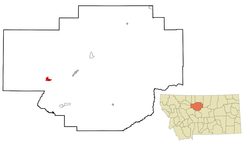 Locator map of Carter