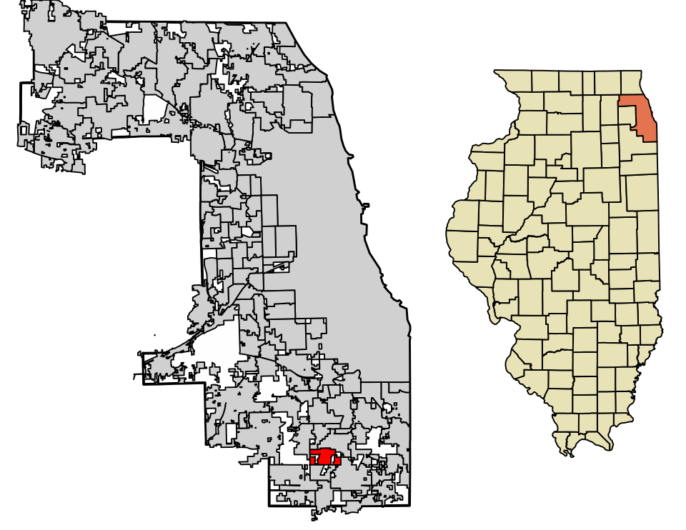 Map of Flossmoor