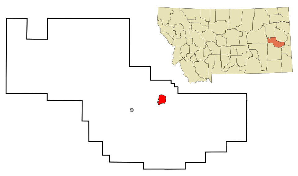 Locator map of Fallon