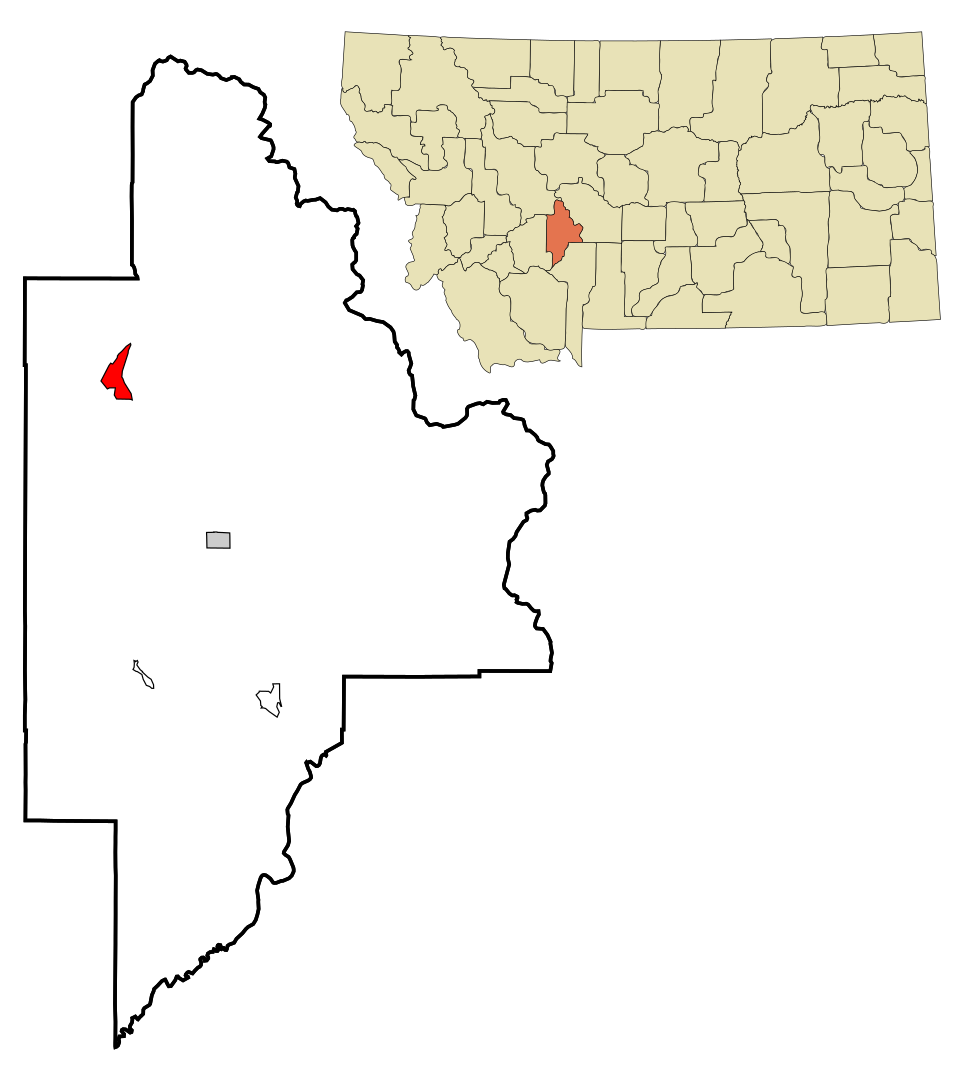 Locator map of Winston