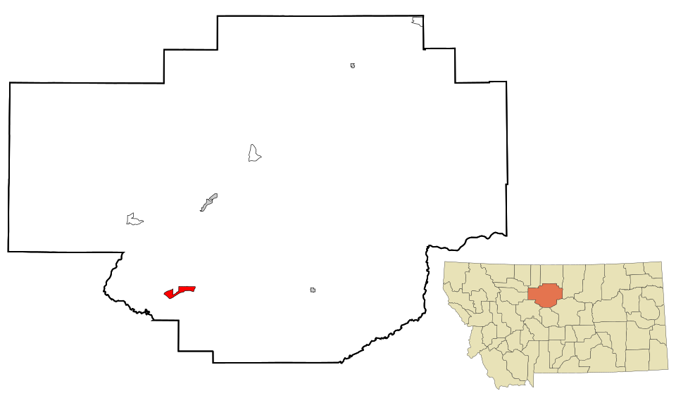 Locator map of Highwood