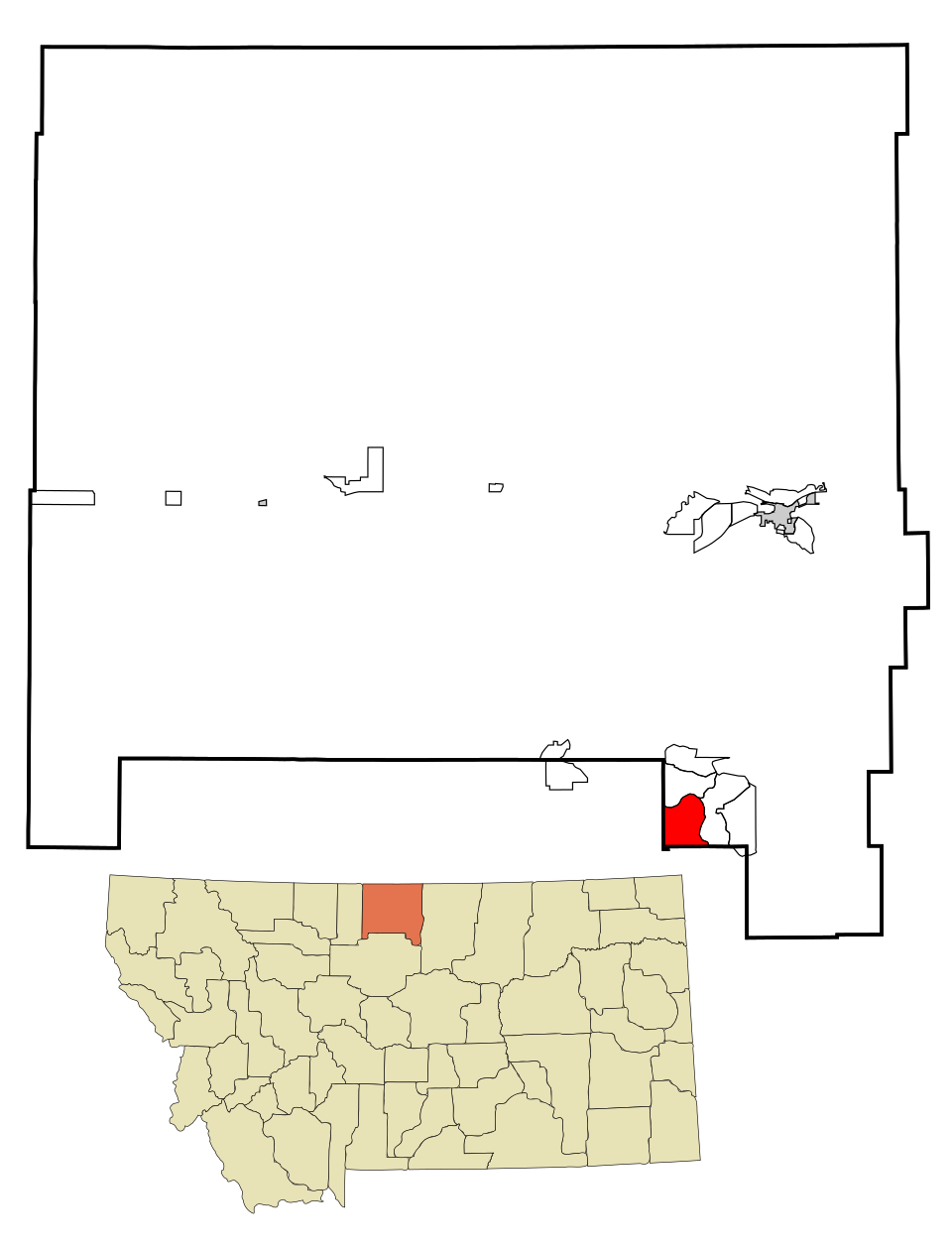 Locator map of St. Pierre