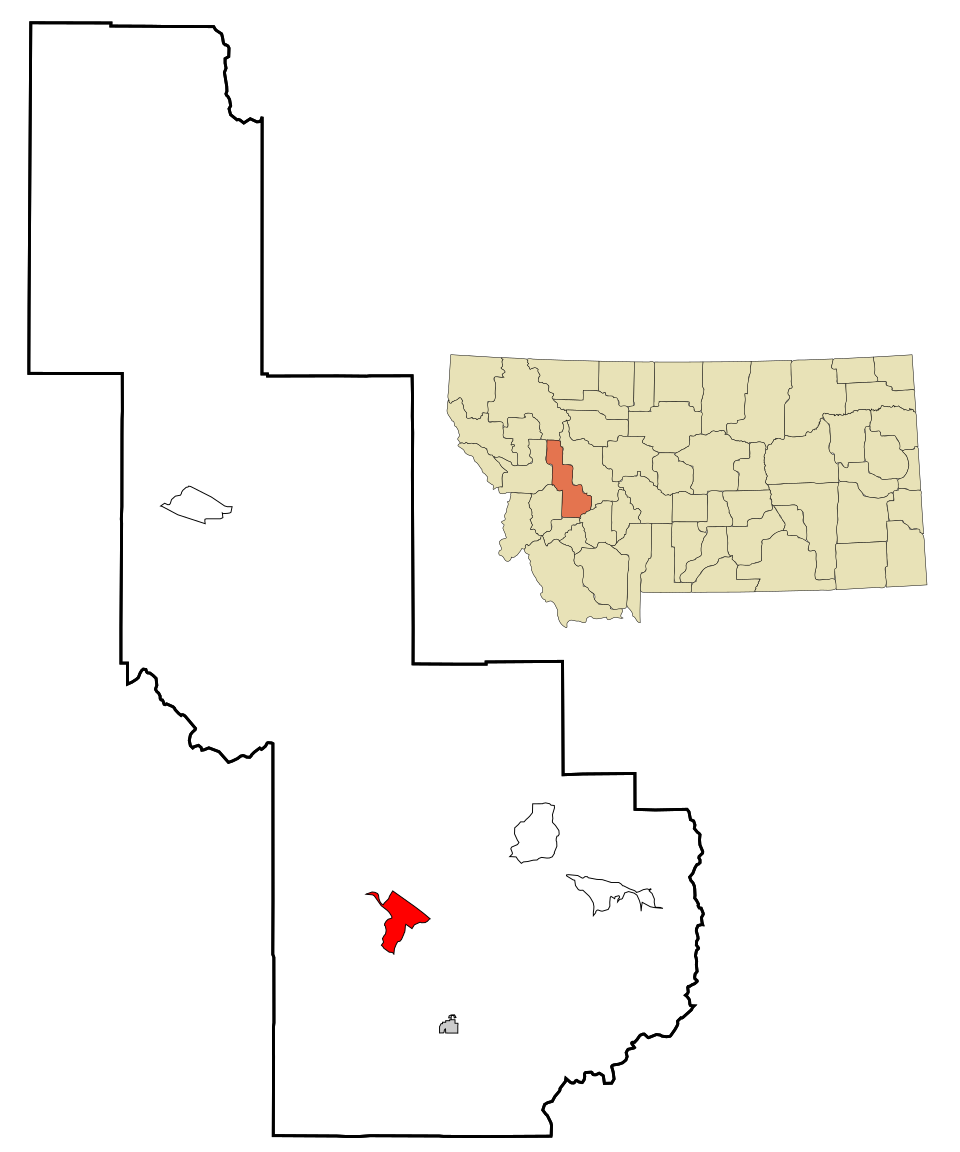 Locator map of Garrison
