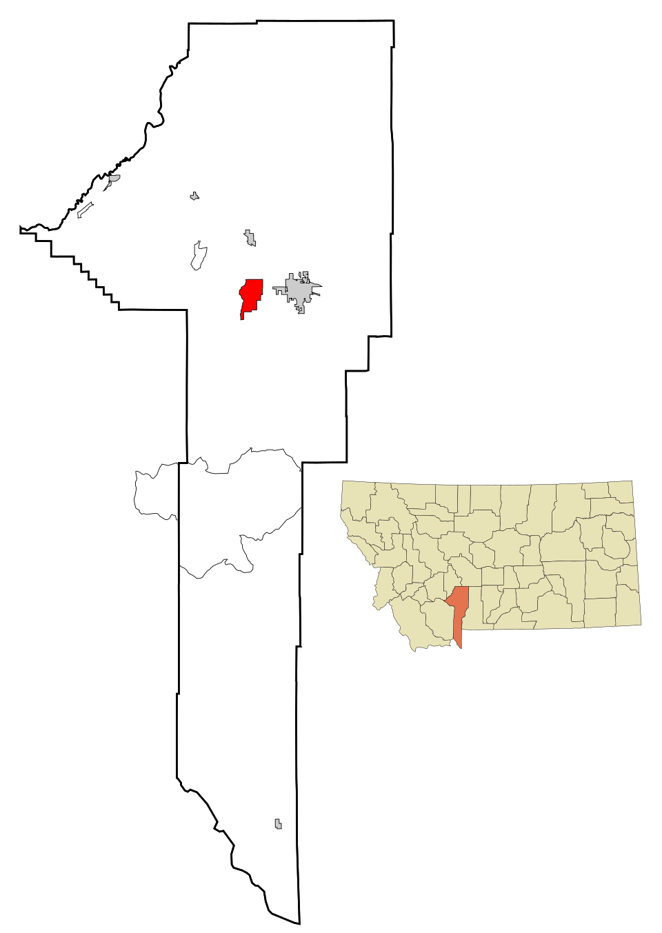 Map of Four Corners