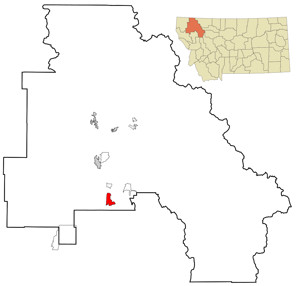 Locator map of Lakeside