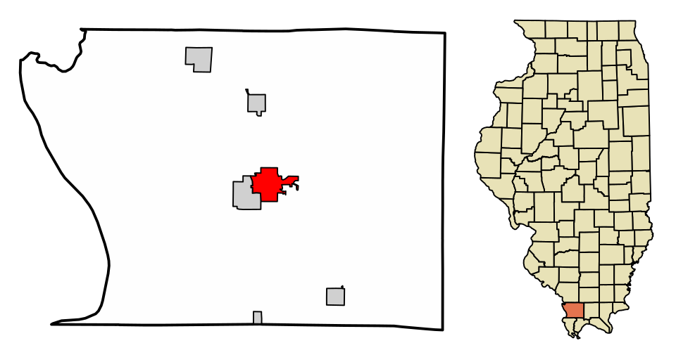 Locator map of Anna