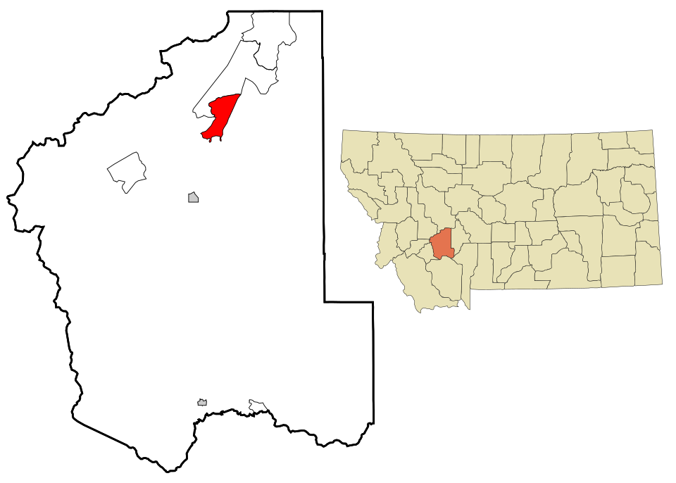 Locator map of Jefferson