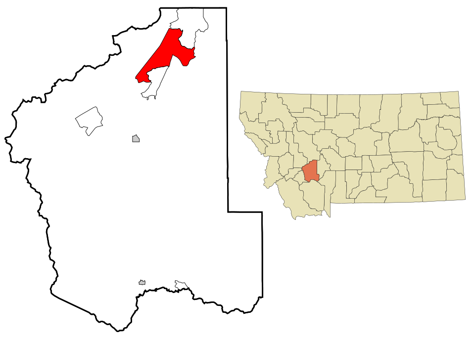 Locator map of Clancy