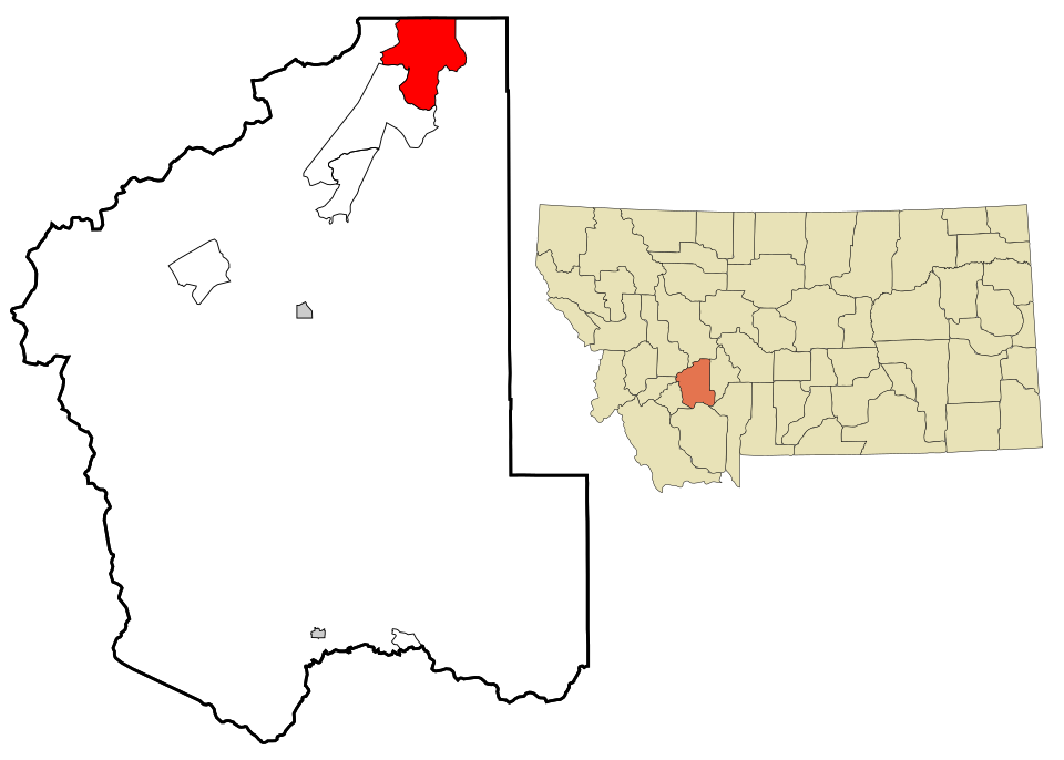 Map of Montana City