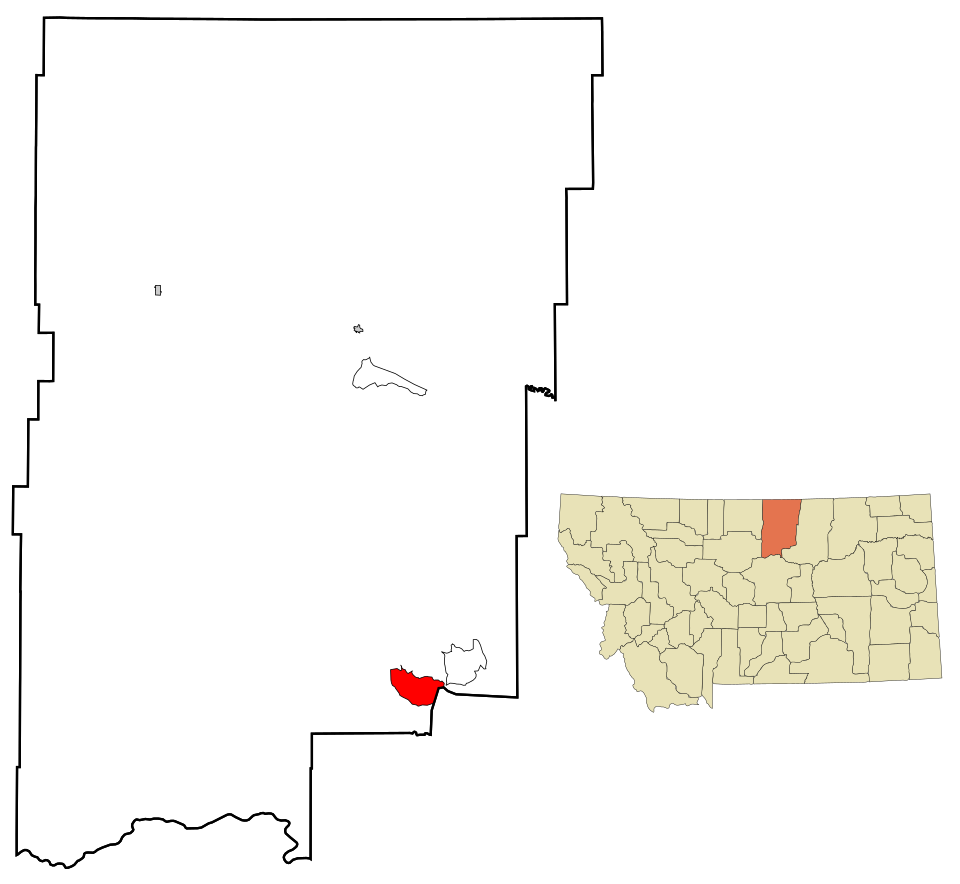 Locator map of Hays