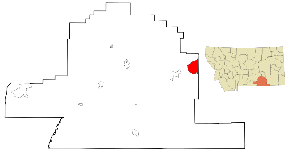 Locator map of Muddy
