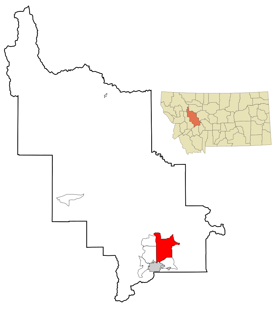 Map of Helena Valley Northeast